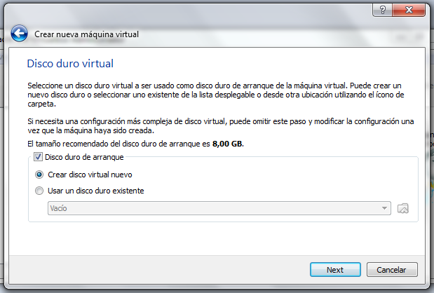 Configurar VirtualBox
